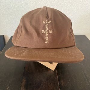 CACTUS JACK TRAVIS SCOTT - Brown logo hat